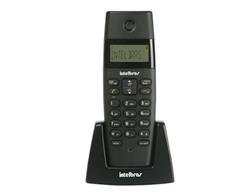 Telefone Ramal Intelbras Sem Fio TS40 R Preto - 4070352