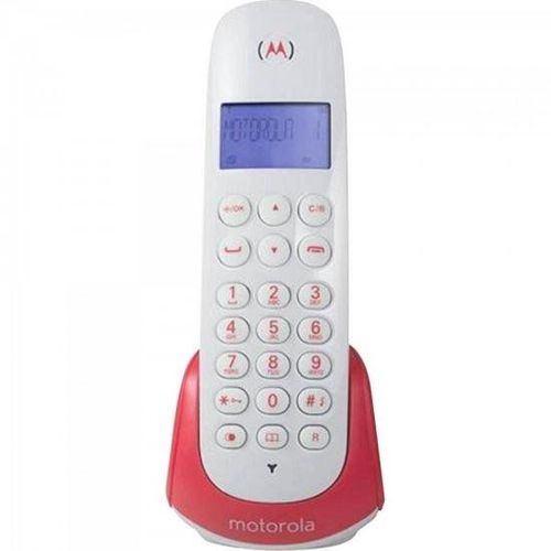 Telefone S/ Fio com Id de Chamada Moto700s Branco/vermelho M