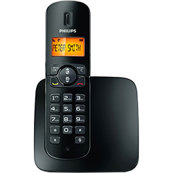 Telefone S/ Fio com Identificador de Chamadas e Viva Voz CD1811B/78 - Philips