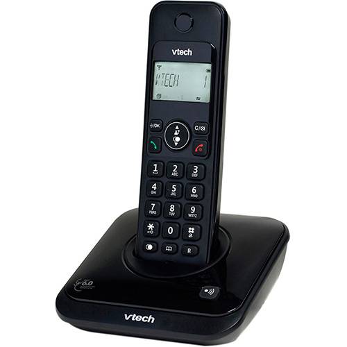 Telefone S/ Fio DECT 6.0 C/ Identificador de Chamadas, Gerenciador de Chamadas em Espera e Agenda P/ Até 20 Contatos - LYRIX 500 - Vtech