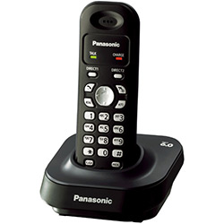Telefone S/ Fio DECT 6.0 KX-TG1371LBH - Panasonic