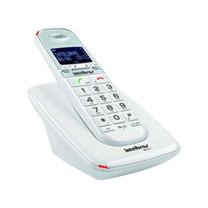 Telefone S/ Fio Dect 6.0 TS 63V 4000082 Branco Intelbras