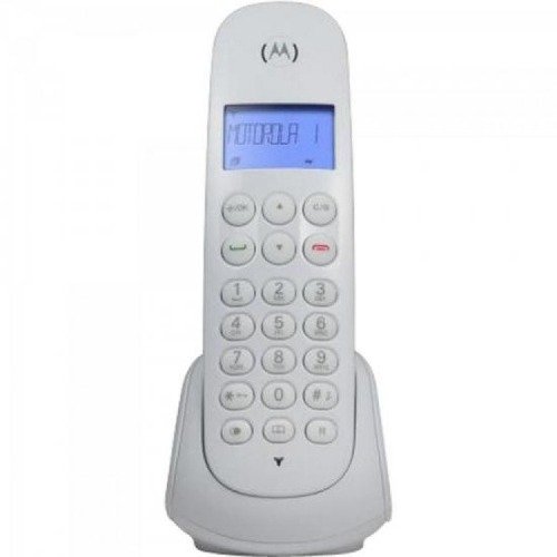 Telefone S Fio Digital Moto700W Branco Motorola