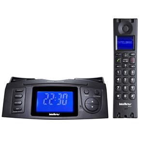 Telefone S/ Fio Intelbras TS66V DECT 6.0, Identificação de Chamadas, Viva-Voz, Display Luminoso e Relógio Digital