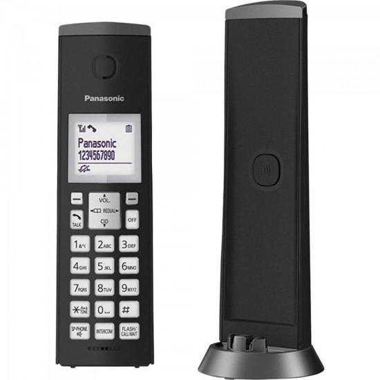Telefone S/ Fio KXTGK210LBB Preto PANASONIC - 99