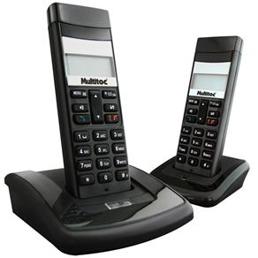 Telefone S/ Fio Multitoc Combo MU210C - Preto