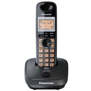 Telefone S/ Fio Panasonic KX-TG4011LBT DECT 6.0 Preto C/ Id. Chamadas, Viva-voz, Visor Digital e Iluminado