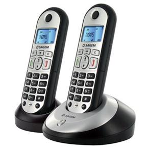 Tudo sobre 'Telefone S/ Fio Sagem Dect Digital ID D21T C/ Id. Chamadas e Viva-Voz + Ramal'