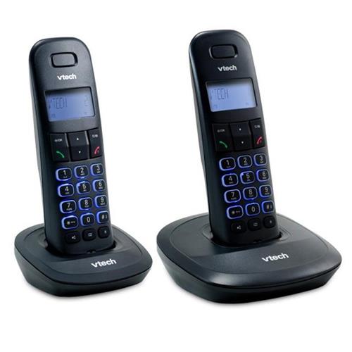 Telefone Sem Fio 1 Ramal C/ Identificador de Chamadas Preto VT650 MRD2 - Vtech