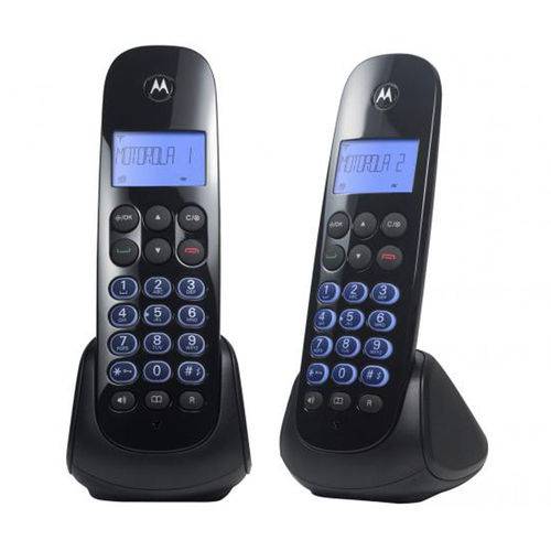 Telefone Sem Fio + 1 Ramal Motorola MOTO750 MRD2 - Preto