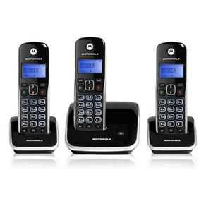 Telefone Sem Fio AURI3500-MRD3 Trio - Motorola