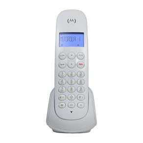 Telefone Sem Fio Branco Digital com Identificador Moto700w Motorola