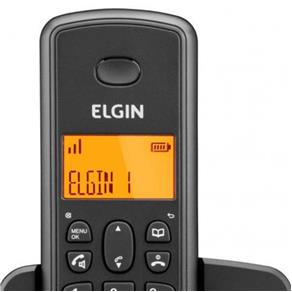 Telefone Sem Fio C/ID e Ramal TSF-8002 Preto - Elgin