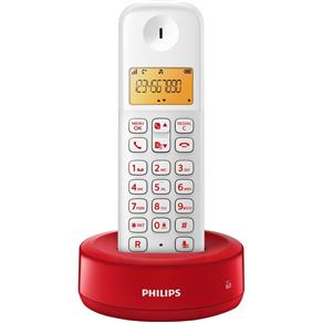 Telefone Sem Fio com Id D1301wr/br Philips - 100/240V