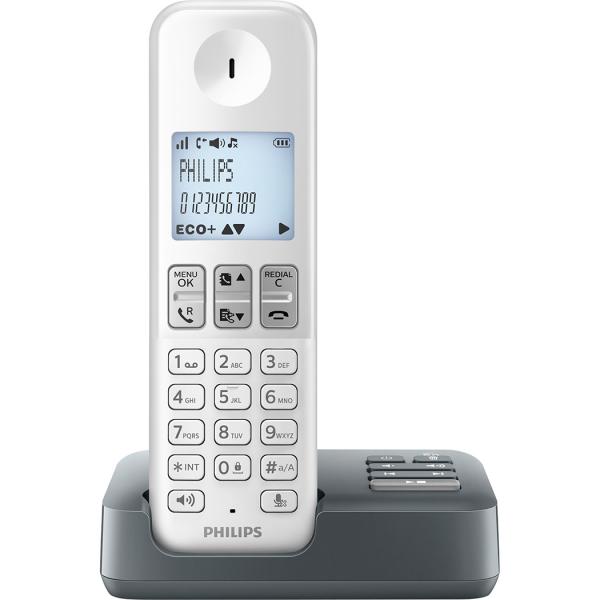 Telefone Sem Fio com ID D2351WG/BR Branco - Philips