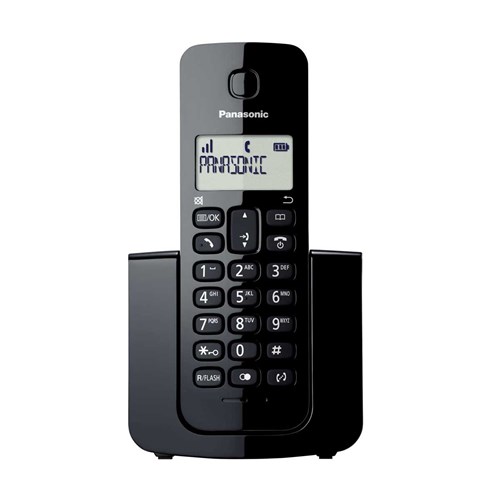 Telefone Sem Fio com Id Kx-Tgb110lbb Preto Panasonic