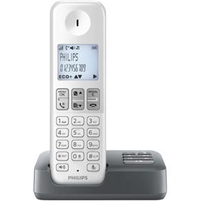 Telefone Sem Fio com Id/Secretaria/Viva-Voz D2351Wg/Br Branco Philips