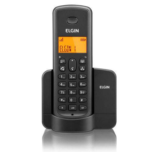 Telefone Sem Fio com Id Tsf-8001 Preto Elgin