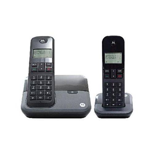 Telefone Sem Fio com Identificador de Chamada +1 Ramal MOTO3000-MRD2 Preto
