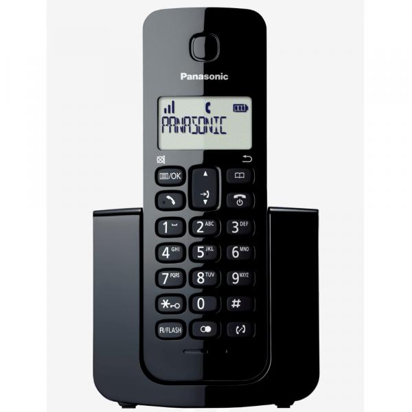 Tudo sobre 'Telefone Sem Fio com Identificador de Chamadas Panasonic DECT 6.0 Preto - KX-TGB110LBB'