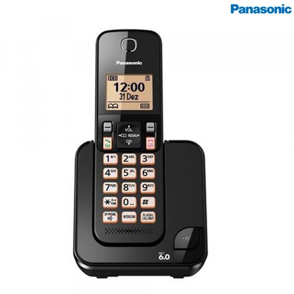 Telefone Sem Fio com Identificador de Chamadas TGC350LBB Panasonic