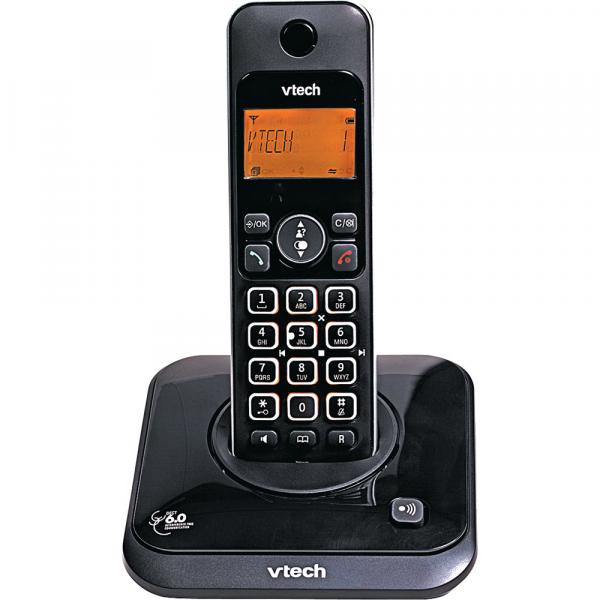Telefone Sem Fio com Identificador e Viva Voz Dect Lyrix Vtech 550 - Preto