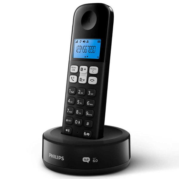 Telefone Sem Fio com Secretária Eletrônica Philips D1361B