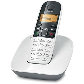 Telefone Sem Fio com Viva-Voz A490 Branco - Gigaset