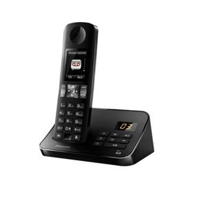 Telefone Sem Fio D6051B Viva Voz/Secretaria Eletronica/Baba Eletronica Preto Philips