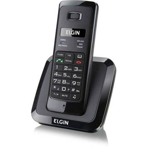 Tudo sobre 'Telefone Sem Fio Dect 6.0 Elgin Tsf 3500 - TSF3500 Preto'