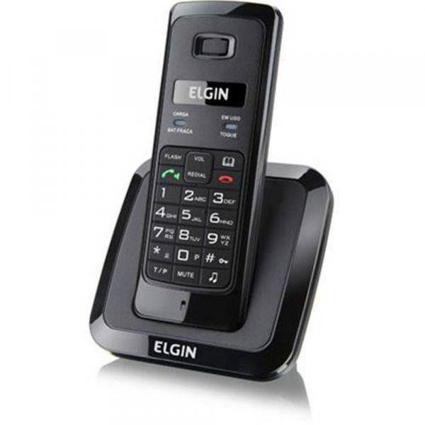 Telefone Sem Fio Dect 6.0 Elgin Tsf 3500 - TSF3500 Preto