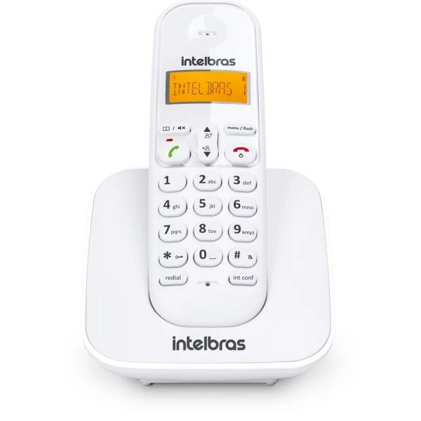 Telefone Sem Fio Digital Intelbras Ts 3110 Branco