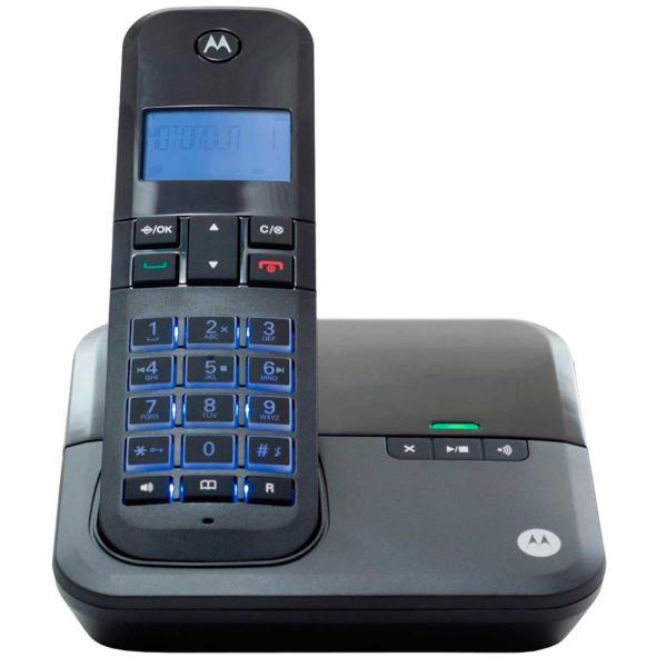 Telefone Sem Fio Digital Moto 4000SE Preto Motorola