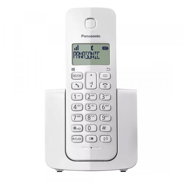 Telefone Sem Fio Digital Panasonic KX-TGB110LBW Dect 6.0 Branco