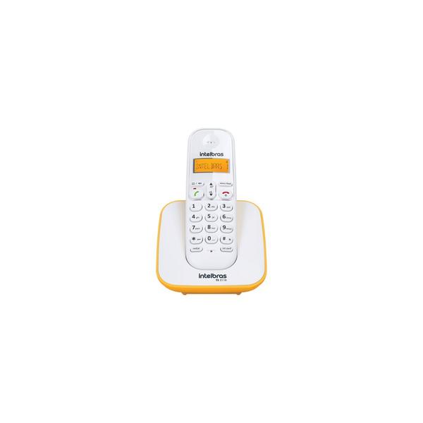 Telefone Sem Fio Digital Ts 3110 Intelbras Branco Amarelo