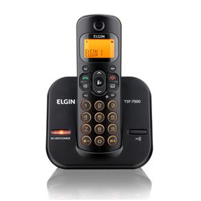 Telefone Sem Fio Elgin com Identificador de Chamadas e Teclado Iluminado - TSF7500