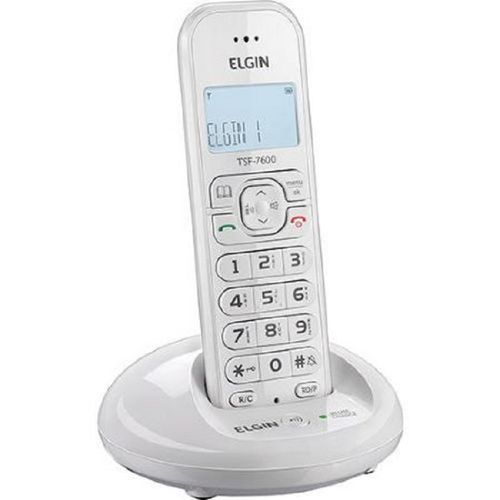 Telefone Sem Fio Elgin Tsf 7600 BR Id de Chamadas Viva Voz