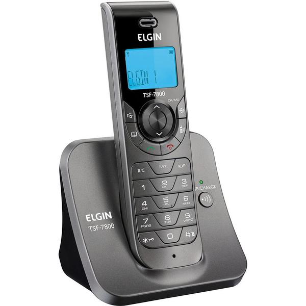 Telefone Sem Fio Elgin Tsf 7800 - Identificador de Chamada