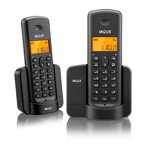 Telefone Sem Fio ELGIN TSF 8002 Identificador de Chamadas Preto