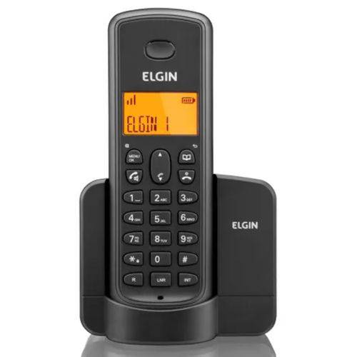 Telefone Sem Fio Elgin Tsf8001 Viva Voz Preto
