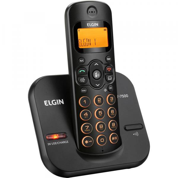 Telefone Sem Fio Identificador de Chamadas Tsf7500 Elgin
