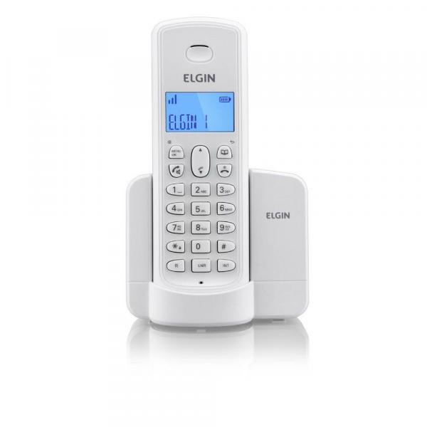 Telefone Sem Fio Identificador de Chamadas Vivo Voz Branco Tsf8001 Elgin