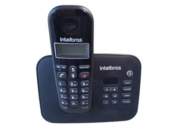 Telefone Sem Fio Intelbras TS 3130 - Identificador de Chamada Sec. Eletrônica Preto - Intelbrás