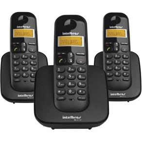 Telefone Sem Fio Intelbras Ts3113 com Identificador de Chamadas 2 Ramais