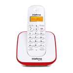 Telefone Sem Fio Intelbras Ts3110 Branco E Vermelho