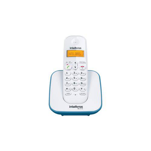 Tamanhos, Medidas e Dimensões do produto Telefone Sem Fio Intelbras TS3110 ID Branco e Azul