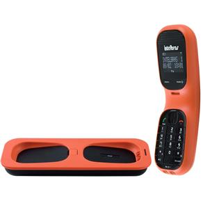 Telefone Sem Fio Intelbras TS80V com Babá Eletrônica, Viva-Voz e Display Luminoso - Coral