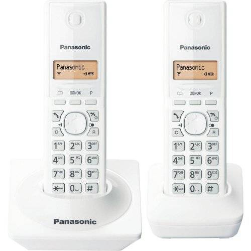 Telefone Sem Fio Kx-Tg1712 Ramal Branco Panasonic