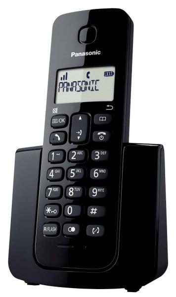 Telefone Sem Fio Kx-tgb110lbb Preto Panasonic