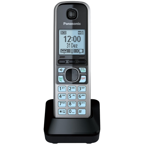 Telefone Sem Fio Kxtga671lbb Cinza - Panasonic